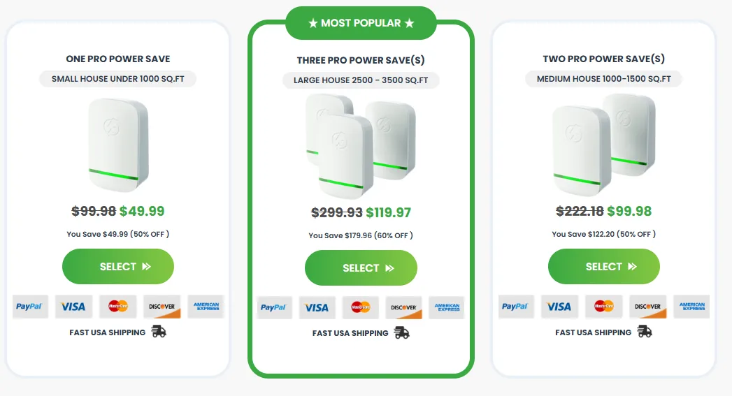 Ecowatt Power Saver Pricing